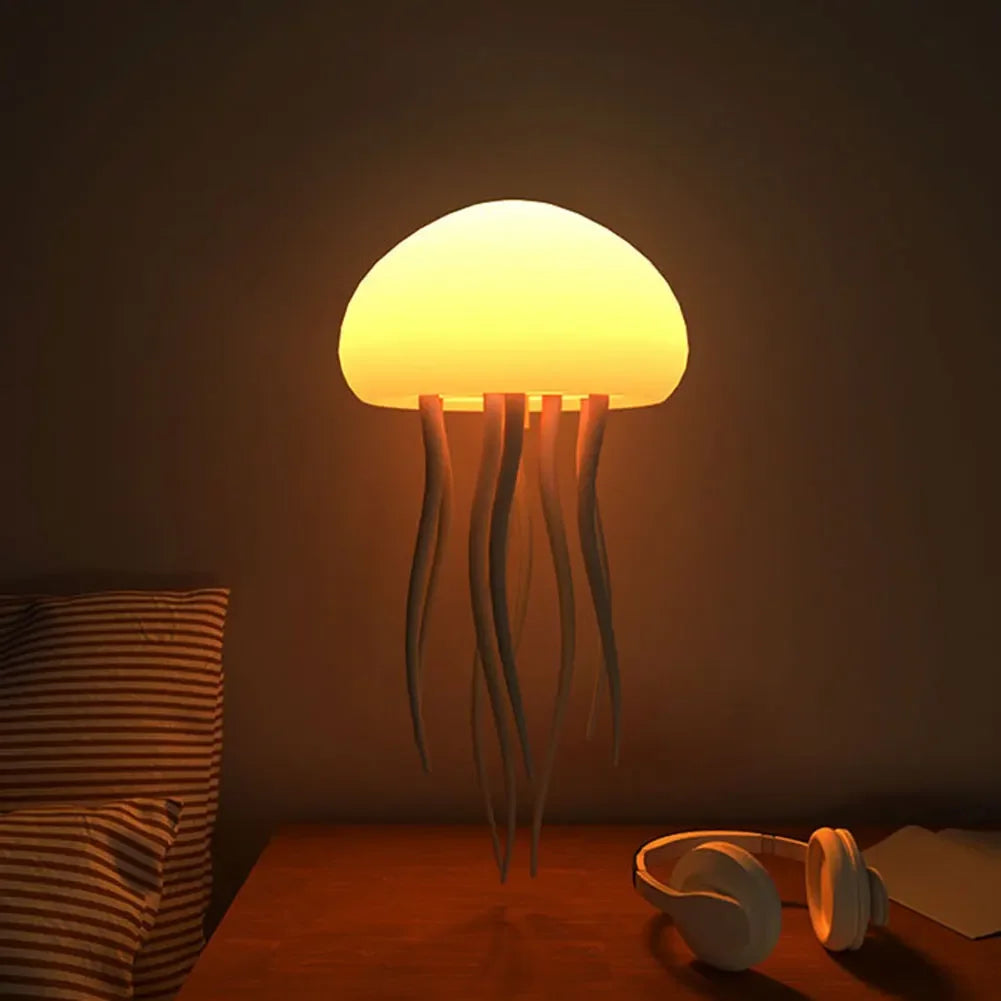 Cartoon Dancing Jellyfish Night Light RGB